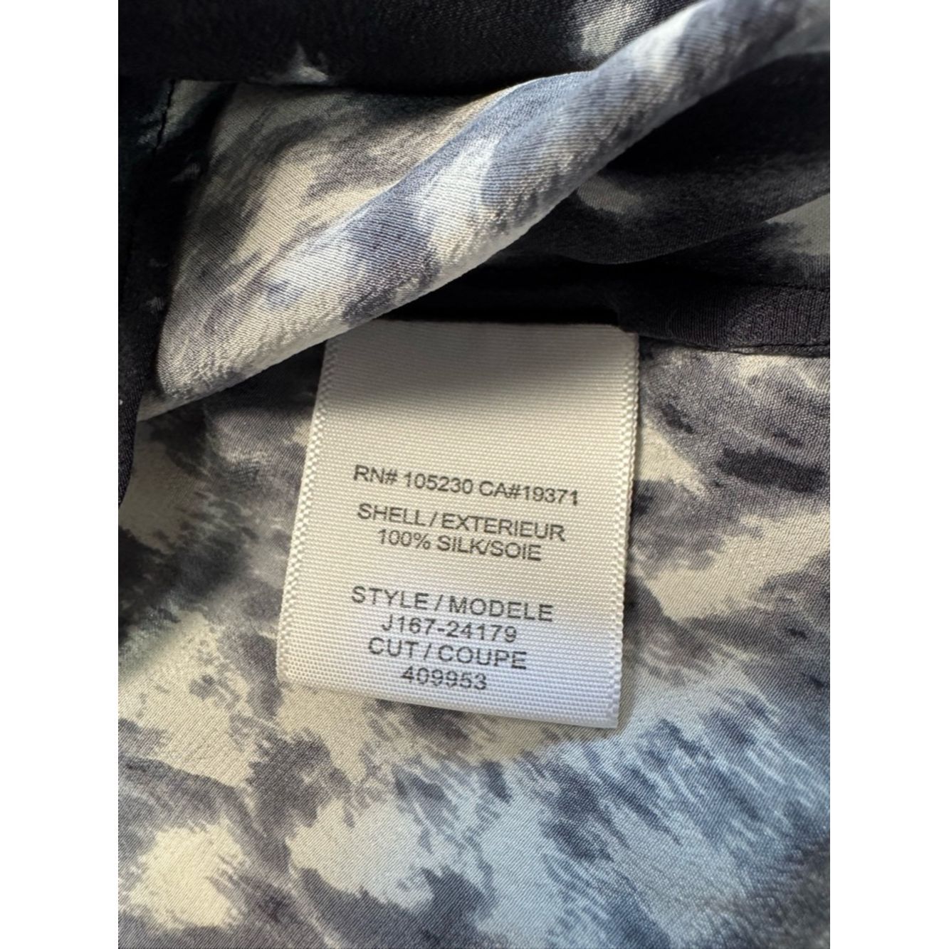 Joie JOIE 100% Silk Snow Owl Animal Print 3/4 Sleeve Blouse Size Size M / US 6-8 / IT 42-44 - 8 Thumbnail