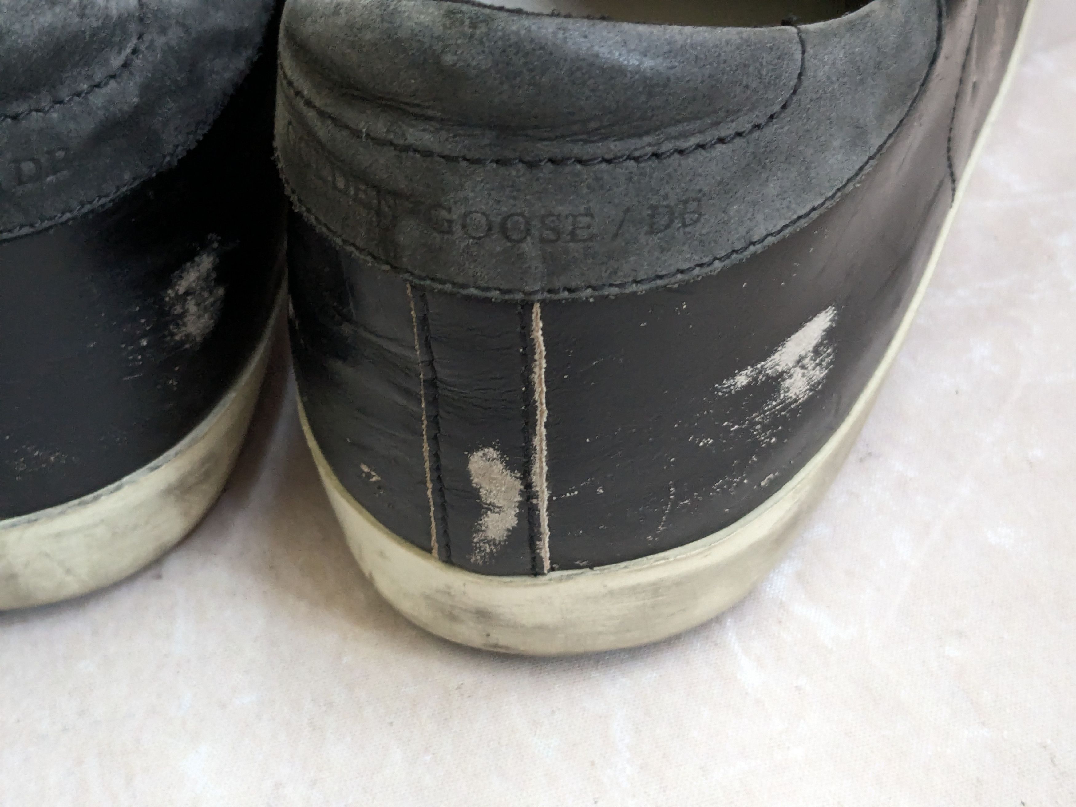 Golden Goose Golden Goose Superstar 12 45 Black Blue Low Tops Size US 12 / EU 45 - 14 Thumbnail