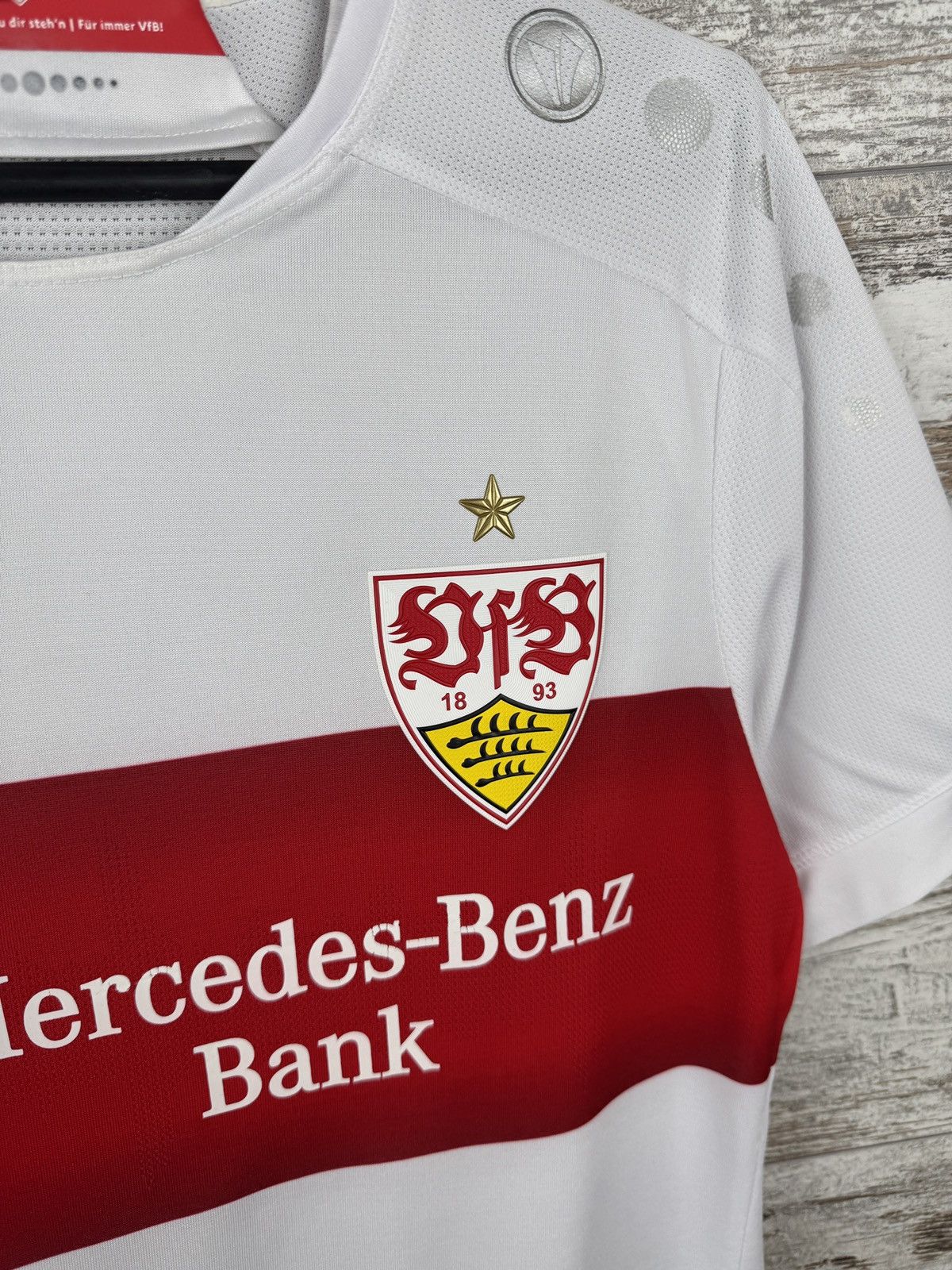 Vintage Vintage Jako VfB Stuttgart soccer jersey T-shirt home away Size US S / EU 44-46 / 1 - 6 Thumbnail