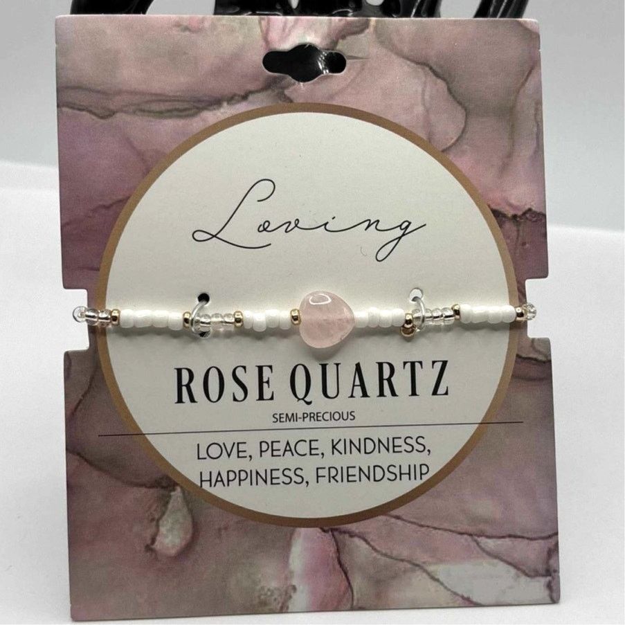 Other Pink Rose Quartz Crystal Bracelet Size ONE SIZE - 1 Thumbnail