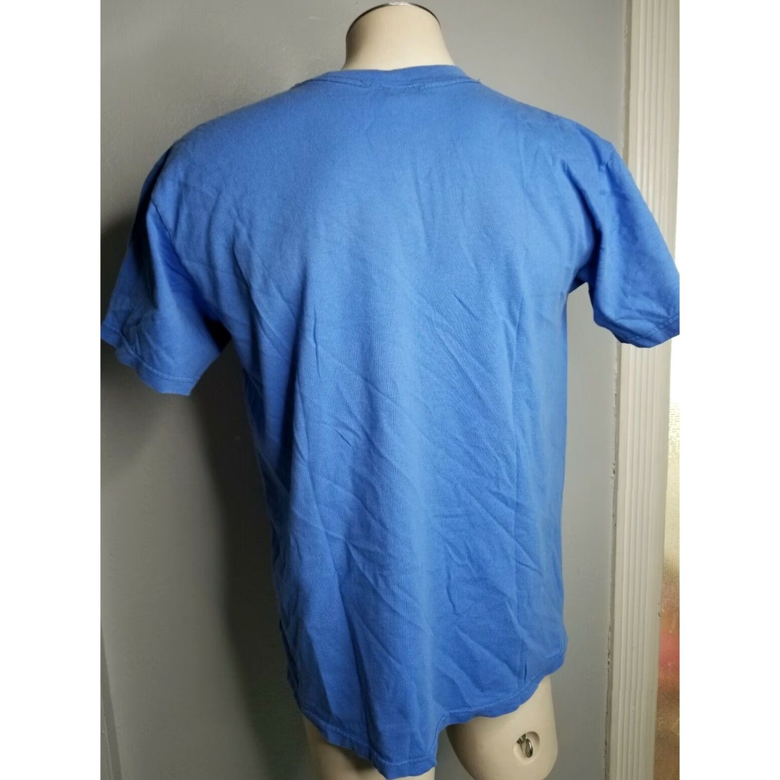 Vintage VINTAGE Best Mom Hands Down MT L Embroidered T Shirt Unisex Adults Blue Crew Neck Short Sleeve Cotton Polyester Size US L / EU 52-54 / 3 - 2 Thumbnail