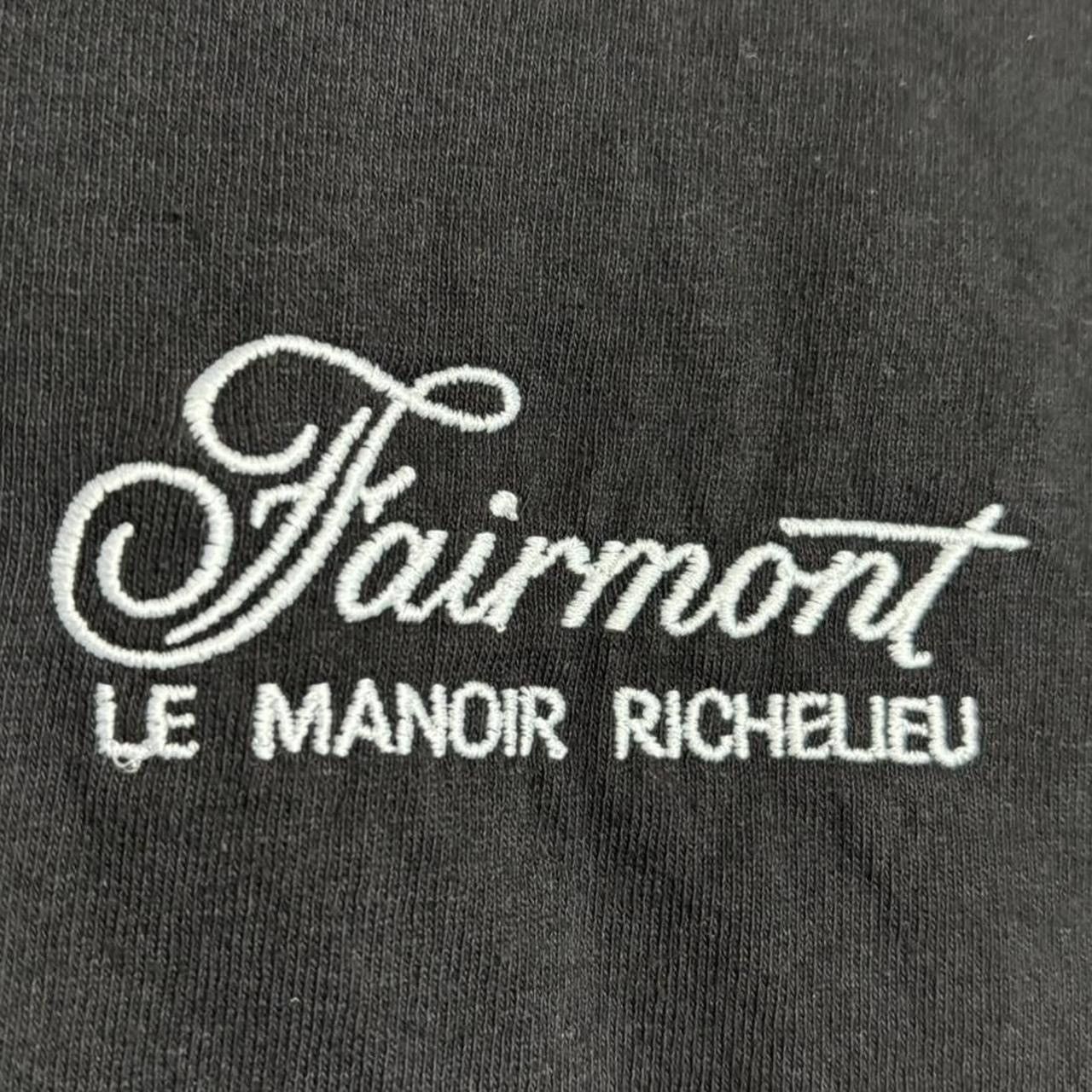 Other Fairmont Hotel Staff Embroidered Black Tee - M Size US M / EU 48-50 / 2 - 3 Thumbnail