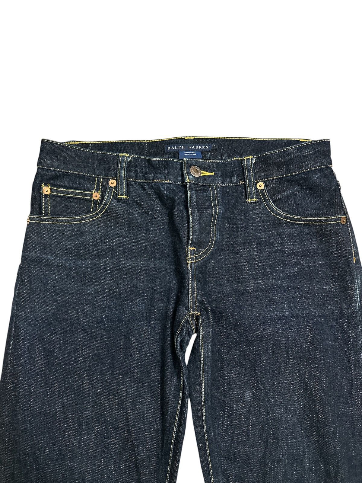 Rick Owens Polo Ralph Lauren Selvedge Jeans Denime Iron Heart Kapital Size US 31 - 3 Thumbnail