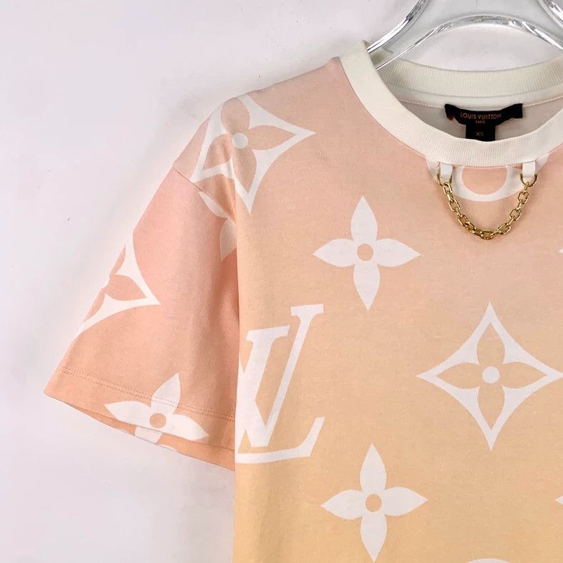 Louis Vuitton Louis Vuitton Color-block logo printed gradient cotton cre Size XS / US 0-2 / IT 36-38 - 3 Thumbnail