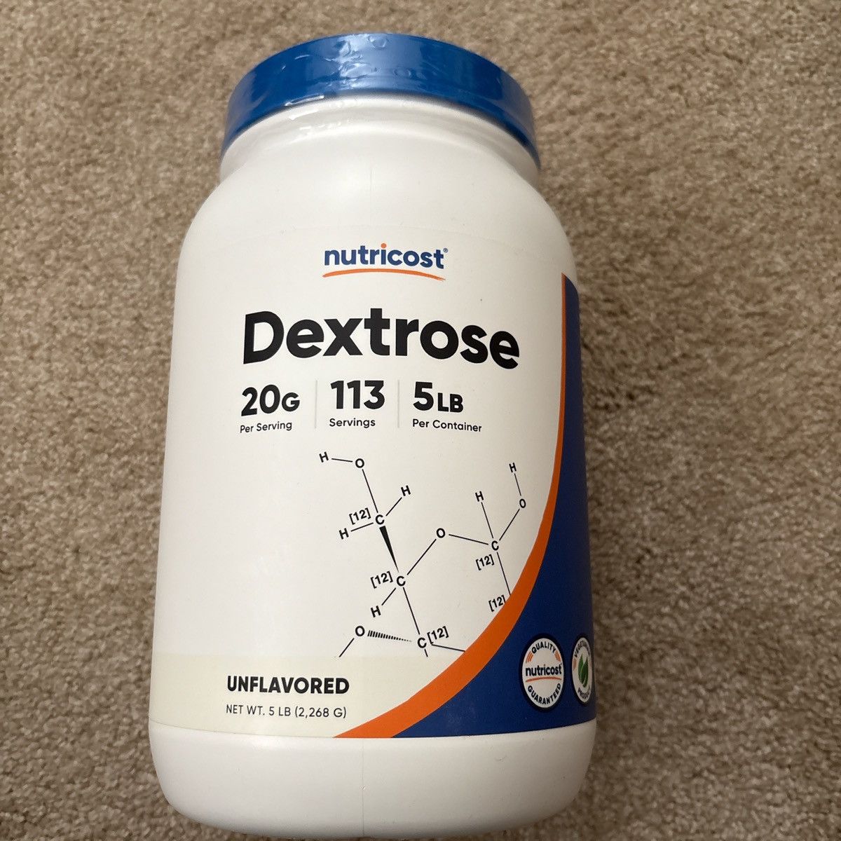 Other Dextrose powder 20g, 113g per scoop, unflavoured Size ONE SIZE - 1 Thumbnail
