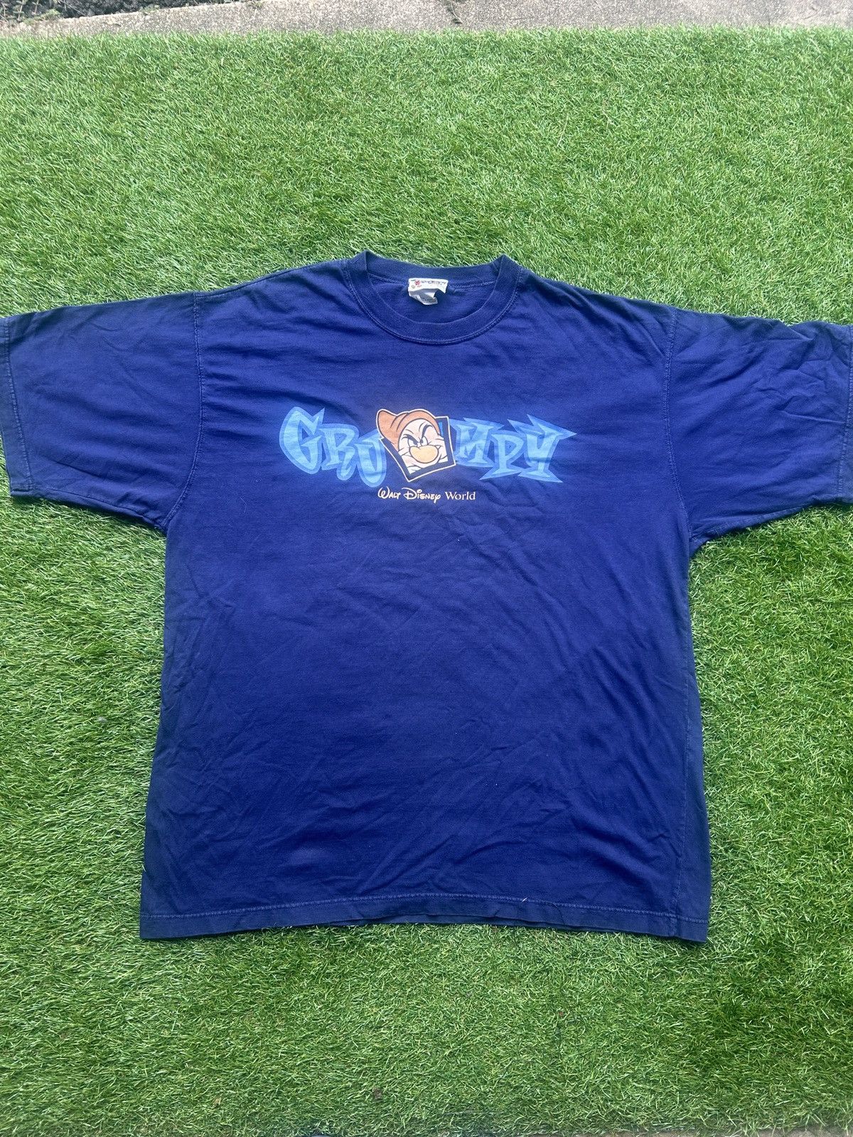 Disney Disney Grumpy T-Shirt Vintage Size US XL / EU 56 / 4 - 1 Thumbnail