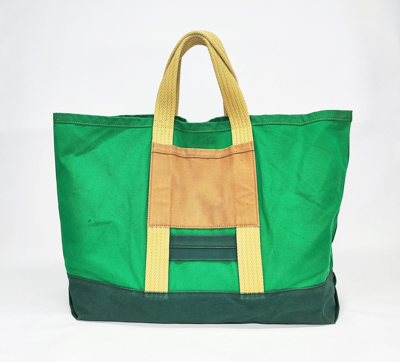 RARE MARNI big green tote bag