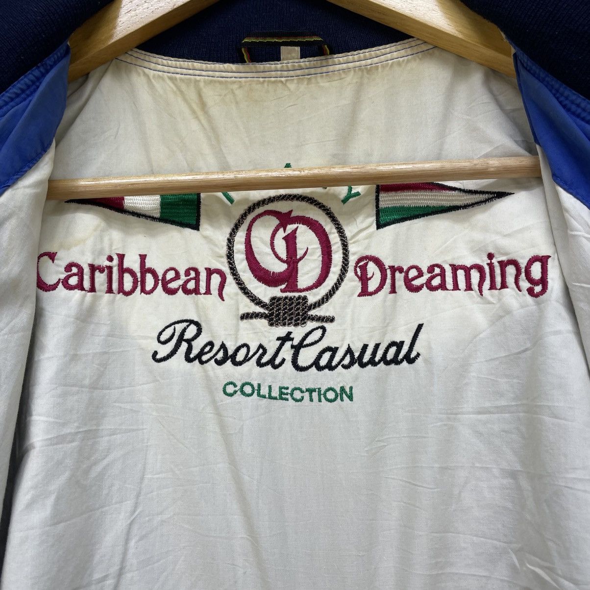 Japanese Brand 💥Vintage Japanese Brand Bomber Carribean Dreaming Jacket Size US M / EU 48-50 / 2 - 11 Thumbnail