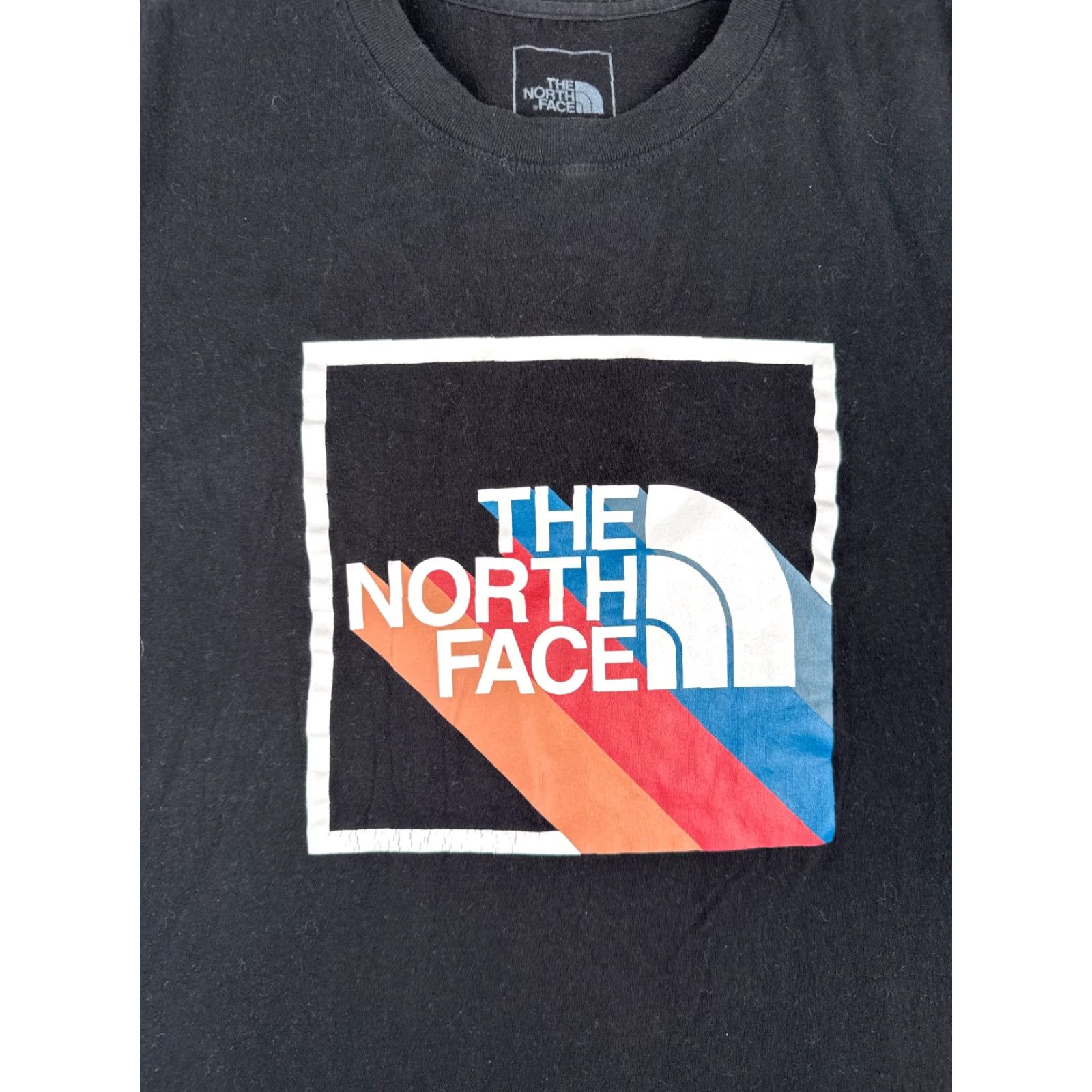 The North Face The North Face Shirt Women Medium Black Crop Short Sleeve Crew Neck Cotton Blend Size M / US 6-8 / IT 42-44 - 6 Thumbnail