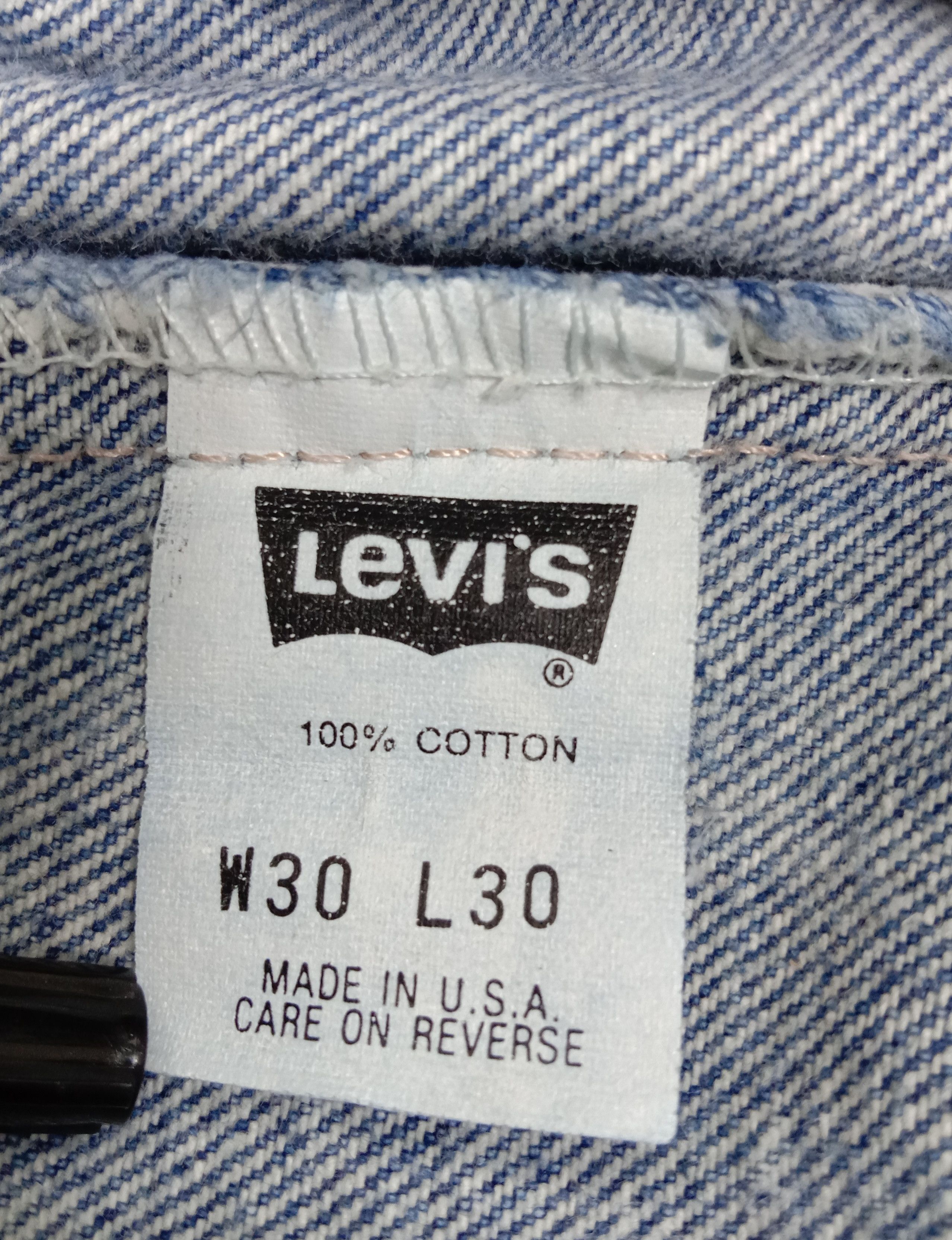 Levi's Vintage 90s Levi's 505 Acid Wash Jeans Size US 30 / EU 46 - 13 Thumbnail