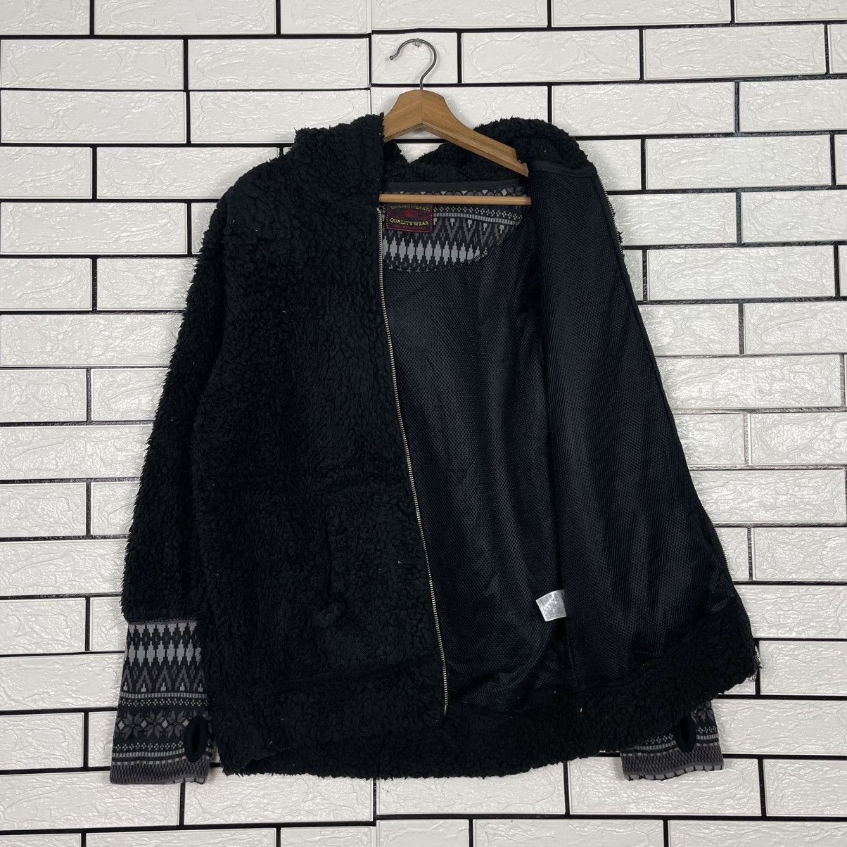 Beams Japan Beams Heart Deep Pile Hooded Jacket Size US M / EU 48-50 / 2 - 10 Thumbnail