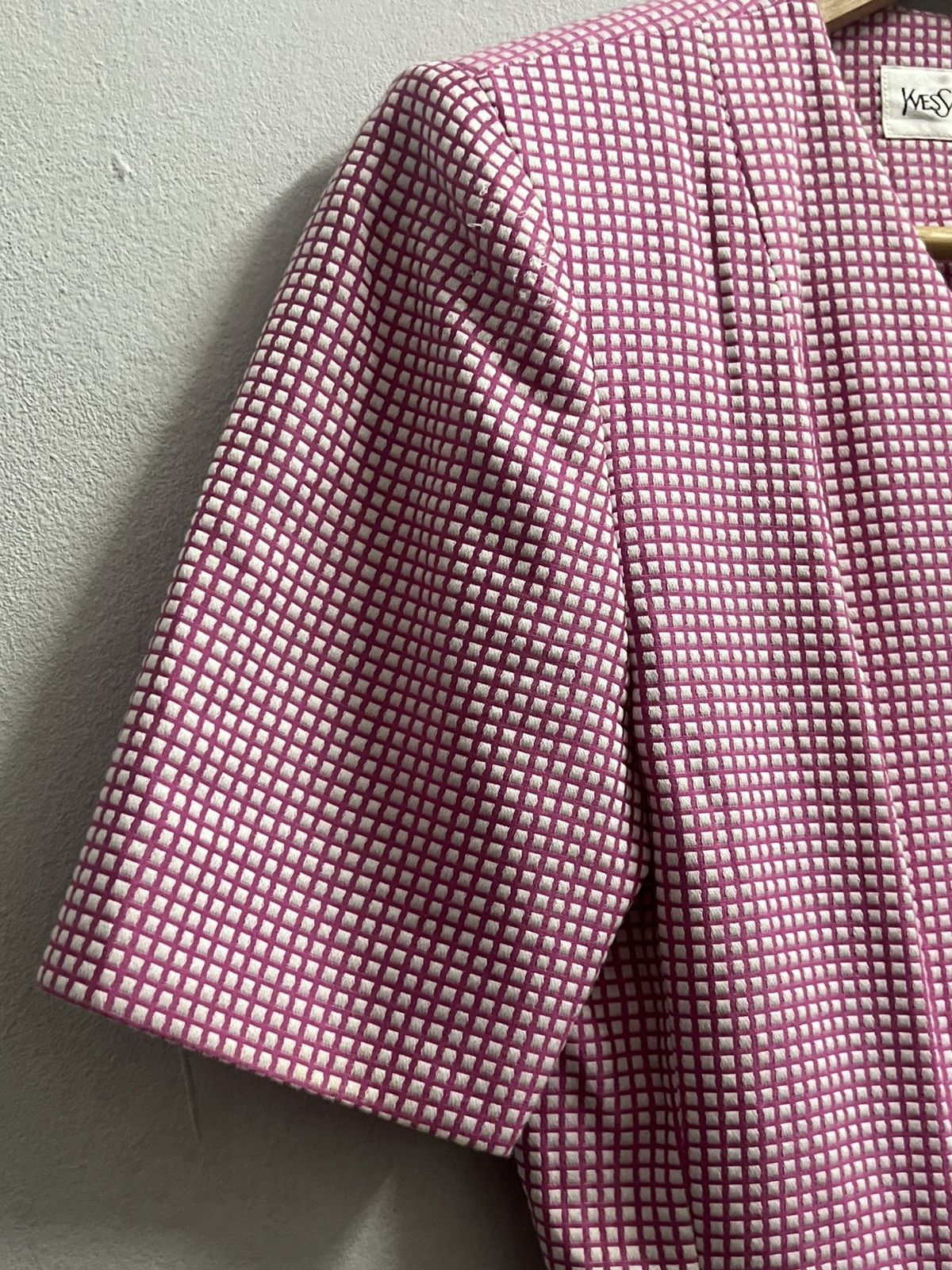 Yves Saint Laurent Yves Saint Laurent Multicolour pink Jacket Size XXS / US 00 / IT 34 - 8 Thumbnail