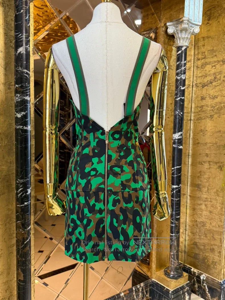 Versace Versace Camouflage dress Size M / US 6-8 / IT 42-44 - 7 Thumbnail