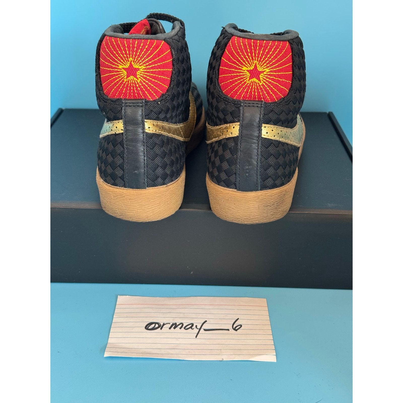 Nike Nike Blazer Mid Premium "China Rock Festival" m8.5 w10 Size US 8.5 / EU 41-42 - 7 Thumbnail