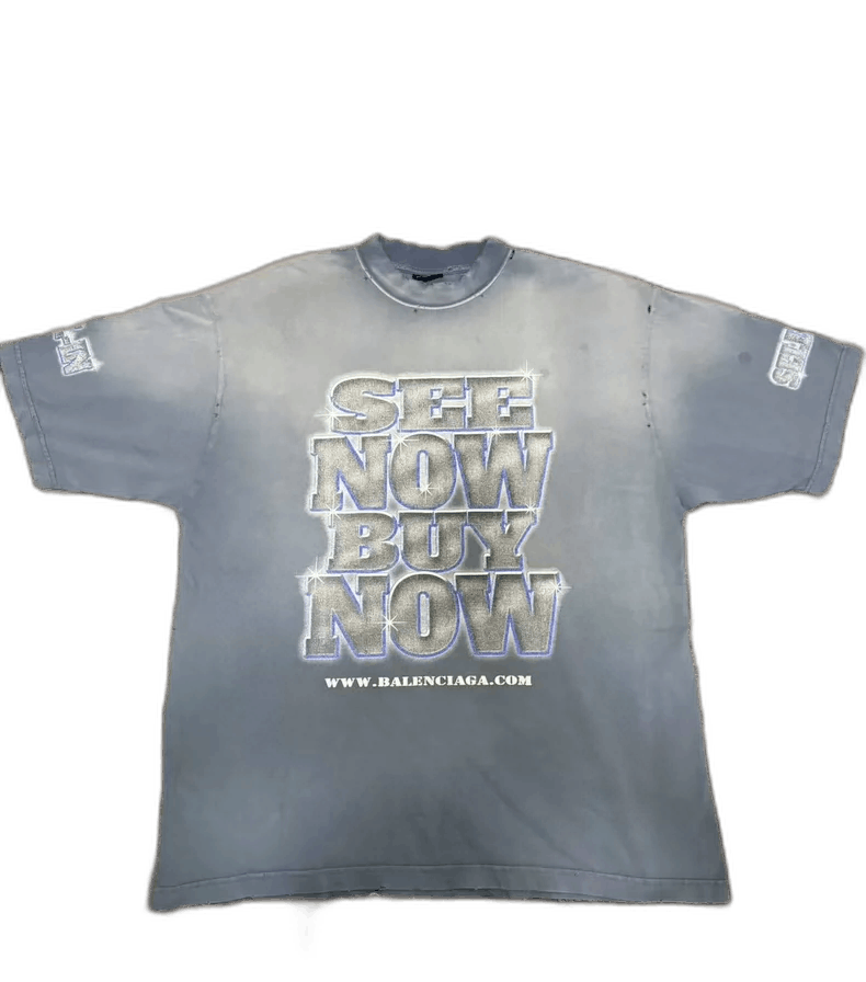 Balenciaga balenciaga see now buy now short sleeve t-shirt-2507 Size US M / EU 48-50 / 2 - 1 Thumbnail