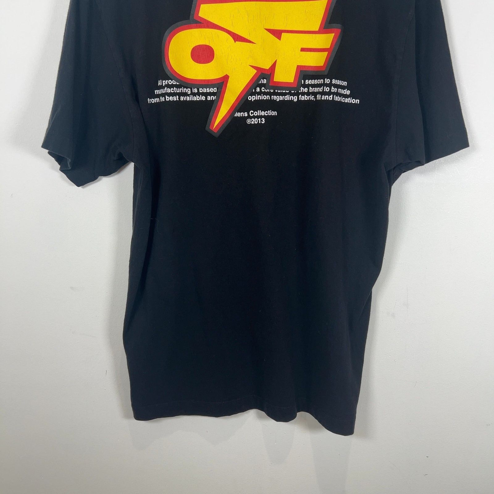 Off-White Off-White Thunder Graphic Logo T-Shirt Size US L / EU 52-54 / 3 - 6 Thumbnail