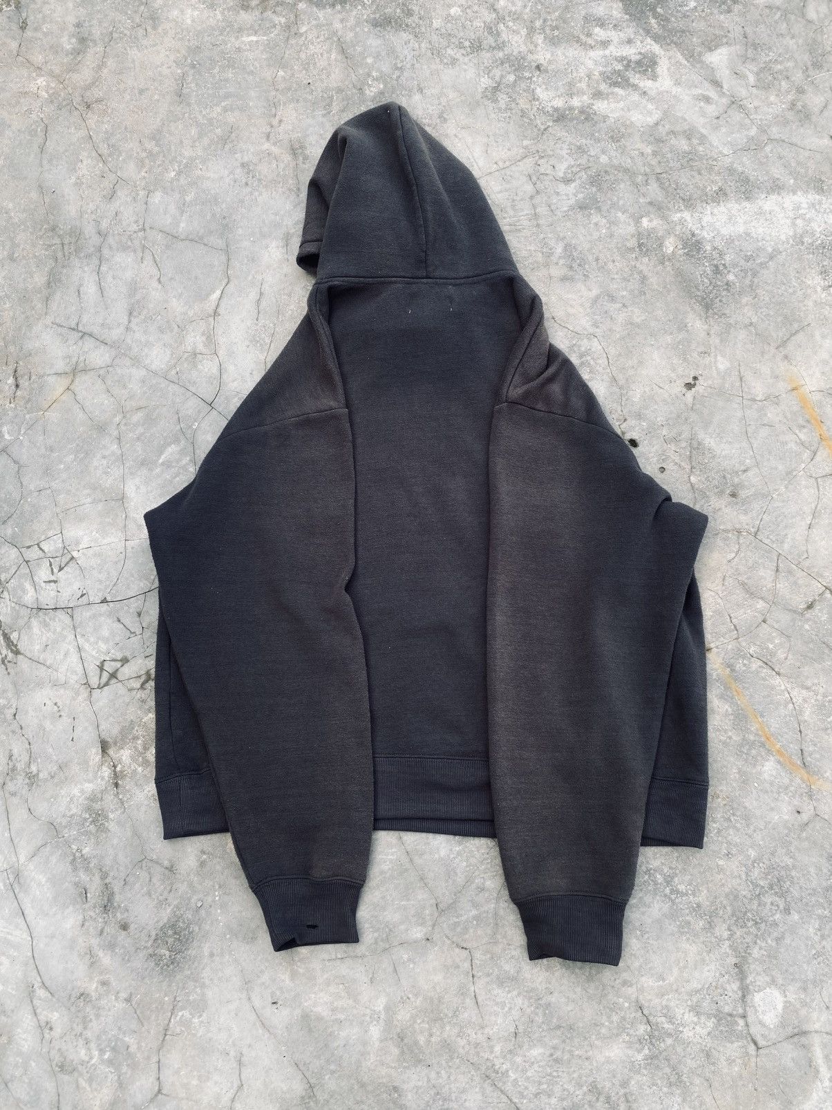 Vintage Graphic Hoodie Washed Grey Boxy Size US M / EU 48-50 / 2 - 5 Thumbnail