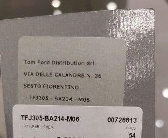 Tom Ford o1loc1c0824 TFJ305 T-Shirt in Light Brown Size US L / EU 52-54 / 3 - 4 Thumbnail
