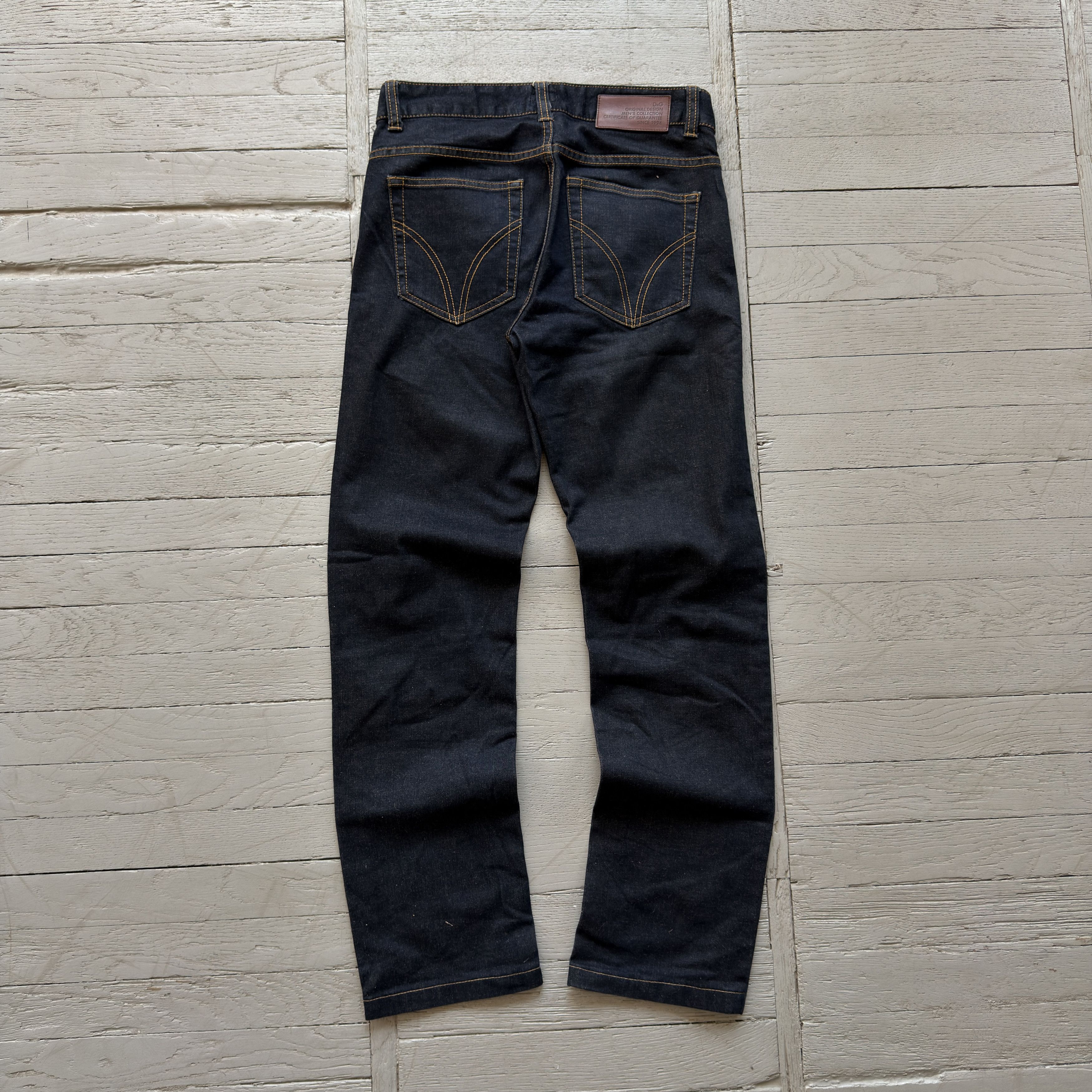 極美品 00s Archive DOLCE&GABBANA tape denim Dolce & Gabbana Dolce 