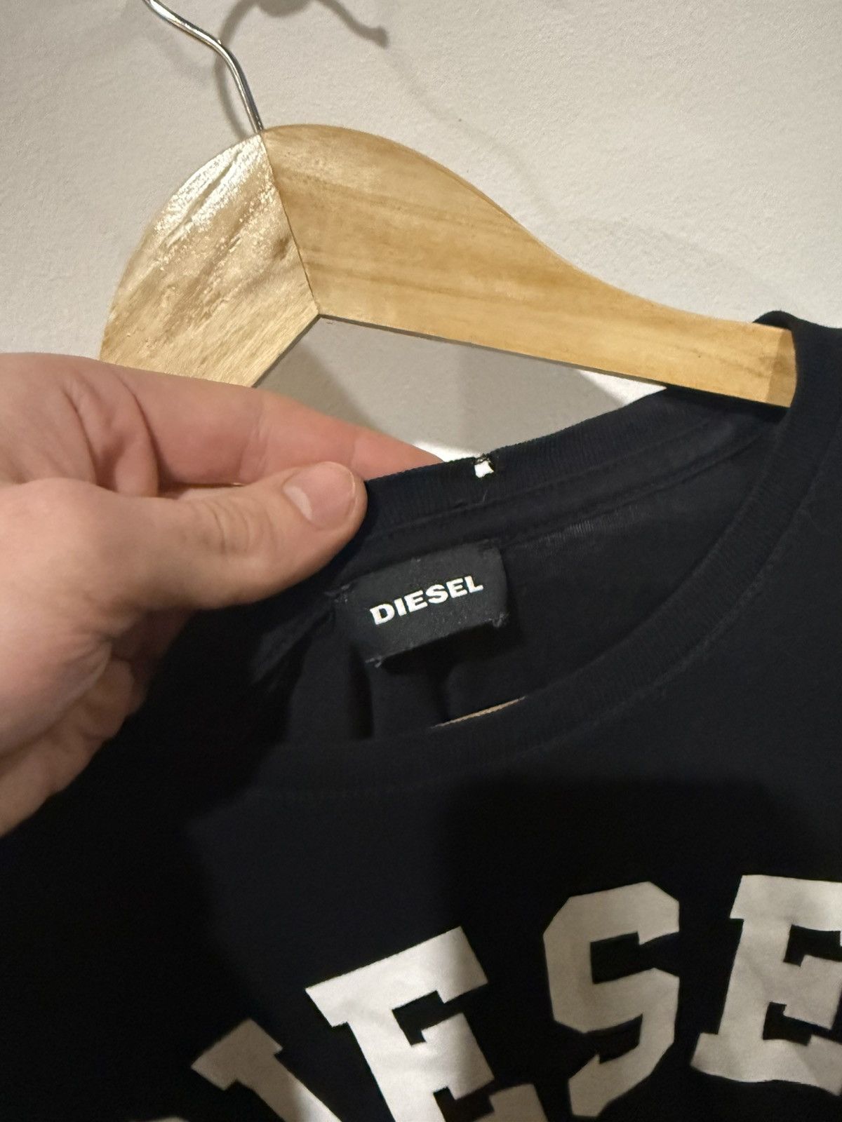 Diesel Diesel 1978 Tee Black T-Shirt Size US M / EU 48-50 / 2 - 3 Thumbnail