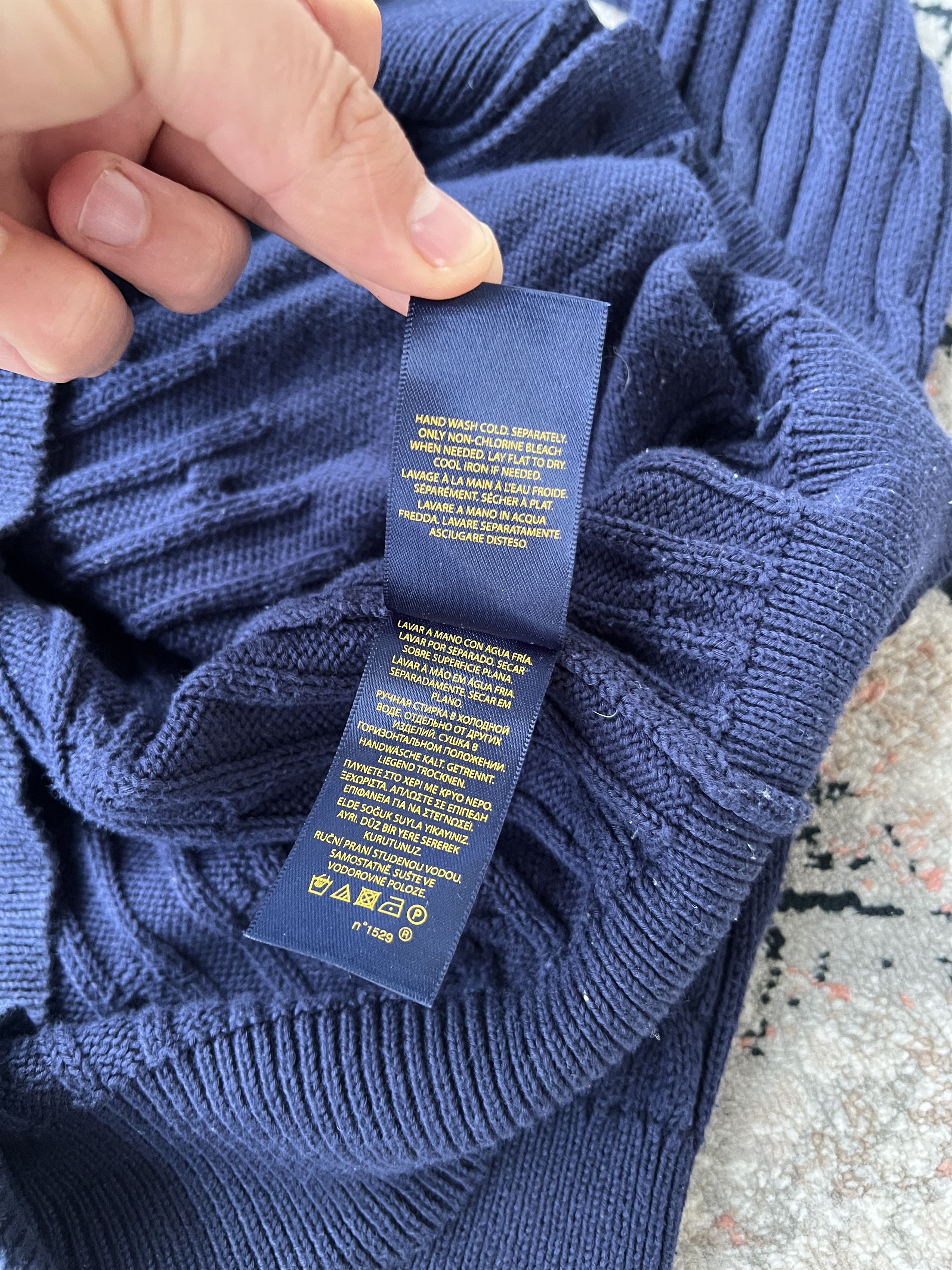 Polo Ralph Lauren Polo Ralph Lauren Cable Knit Cardigan Size M / US 6-8 / IT 42-44 - 5 Thumbnail