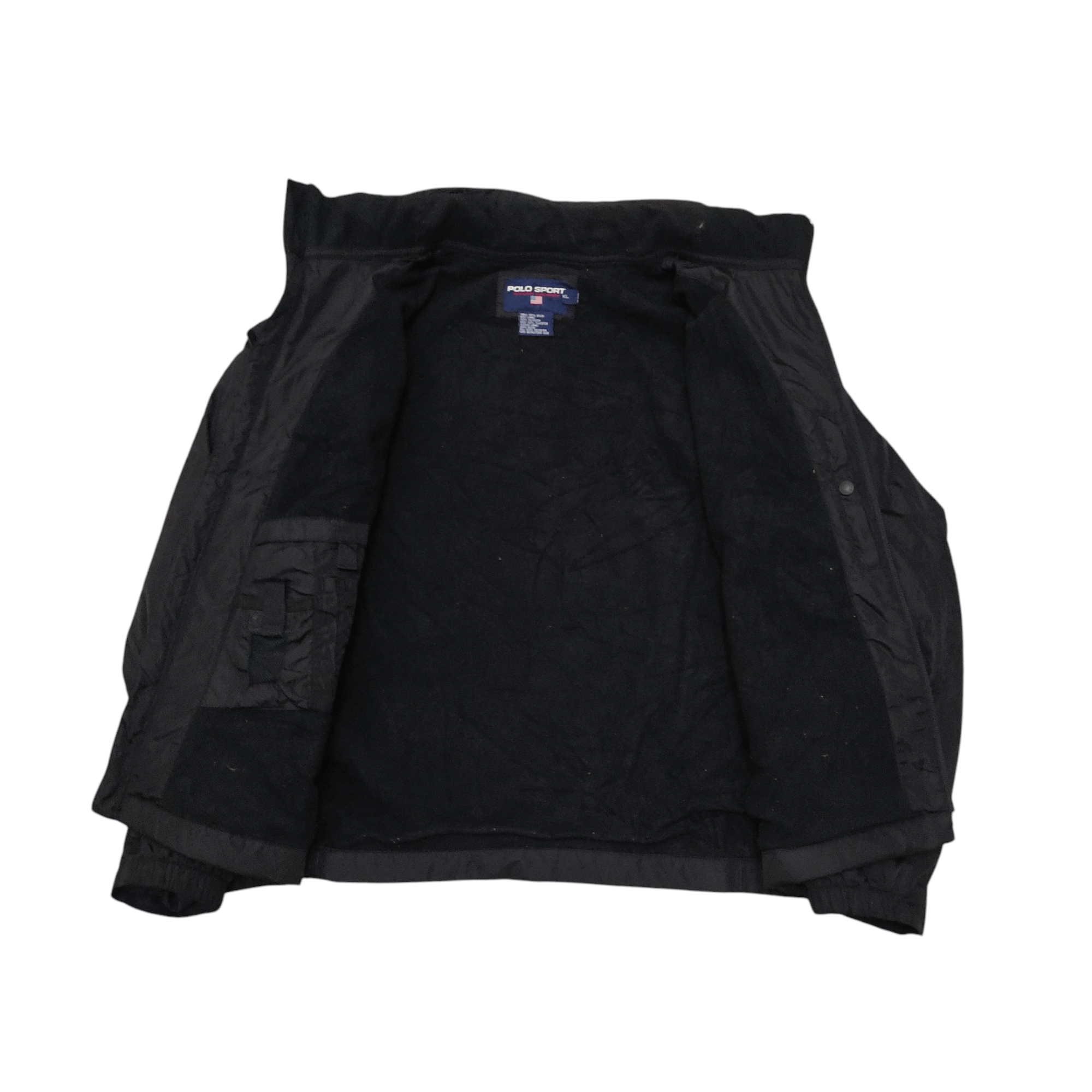 Polo Ralph Lauren Polo Ralph Lauren Sport Fleece Lined Nylon Jacket Size US XL / EU 56 / 4 - 7 Thumbnail