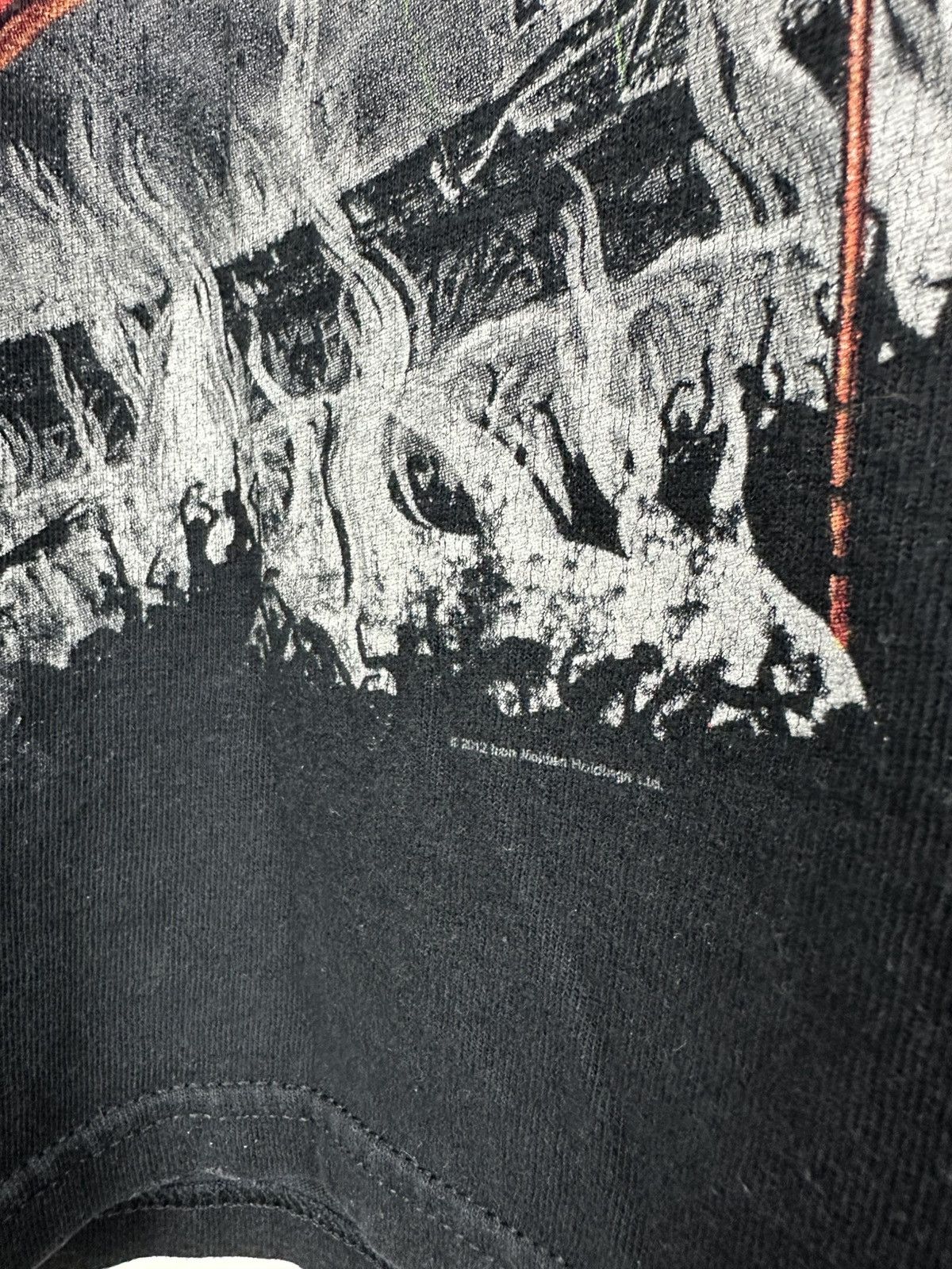 Vintage Iron Maiden - North American Tour ©2012ironmaiden Size US M / EU 48-50 / 2 - 6 Thumbnail