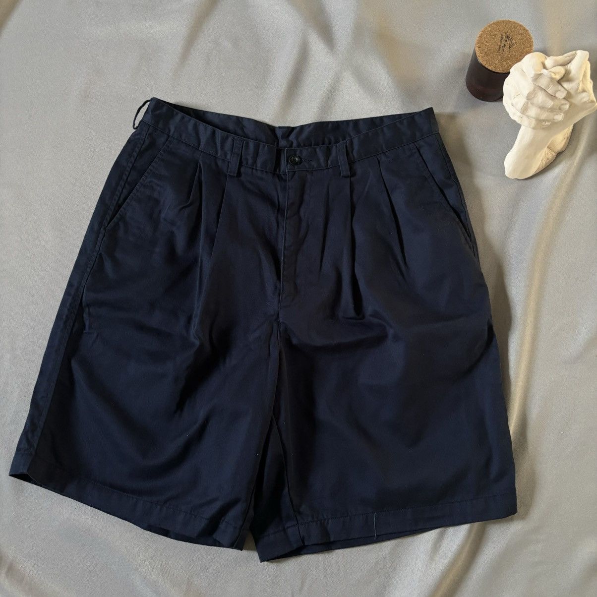Nike Nike Golf vintage rare shorts cotton dark blue medium Size US 32 / EU 48 - 3 Thumbnail