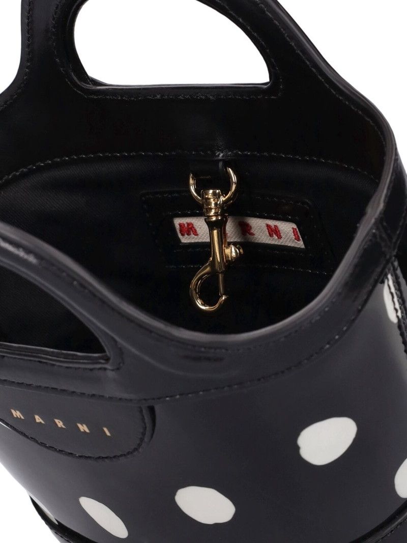 Marni o1w1db10125 Size:OS/Micro Tropicalia Top Handle Bag in Black Size ONE SIZE - 5 Thumbnail