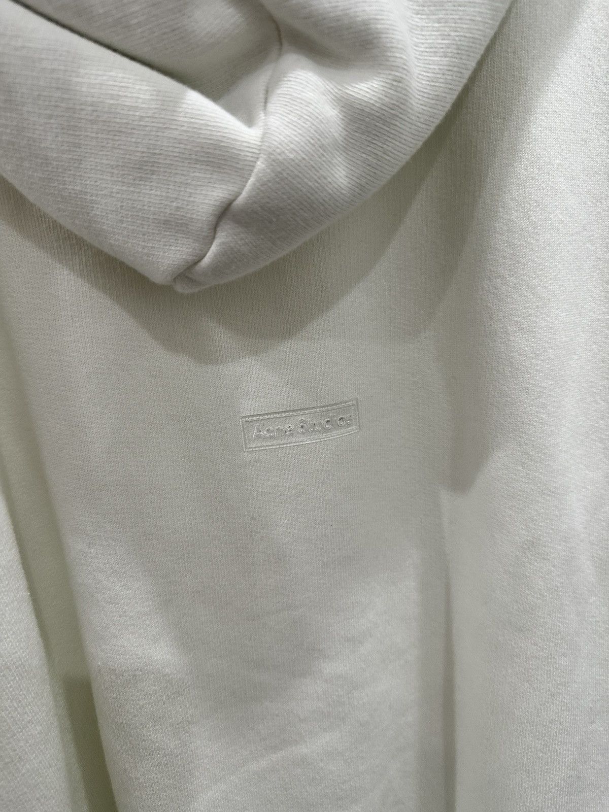 Acne Studios Acne Studios White Logo Patch Hoodie Size US S / EU 44-46 / 1 - 3 Thumbnail