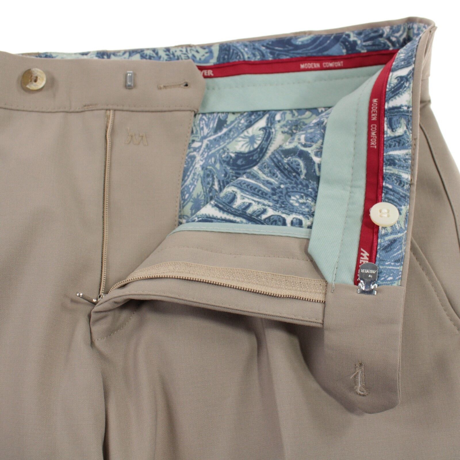 Other Meyer New with tags Dress Pants Size 32 US In Beige Size US 32 / EU 48 - 3 Thumbnail