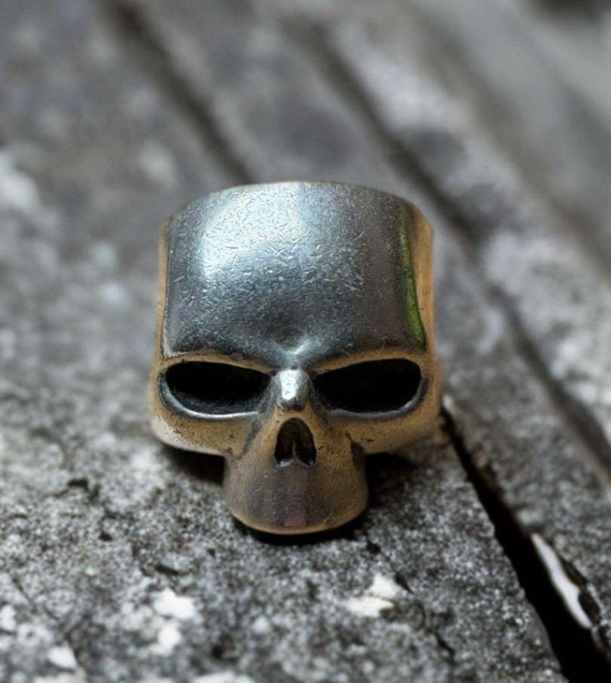 NUMBER(N)INE jamhomemade scull ring