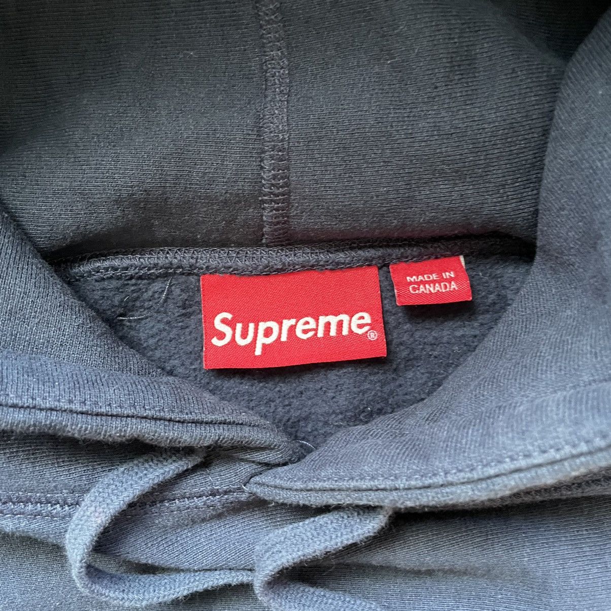 Vintage Supreme 2016 3M Reflective Small Box Logo Navy Size US M / EU 48-50 / 2 - 6 Thumbnail