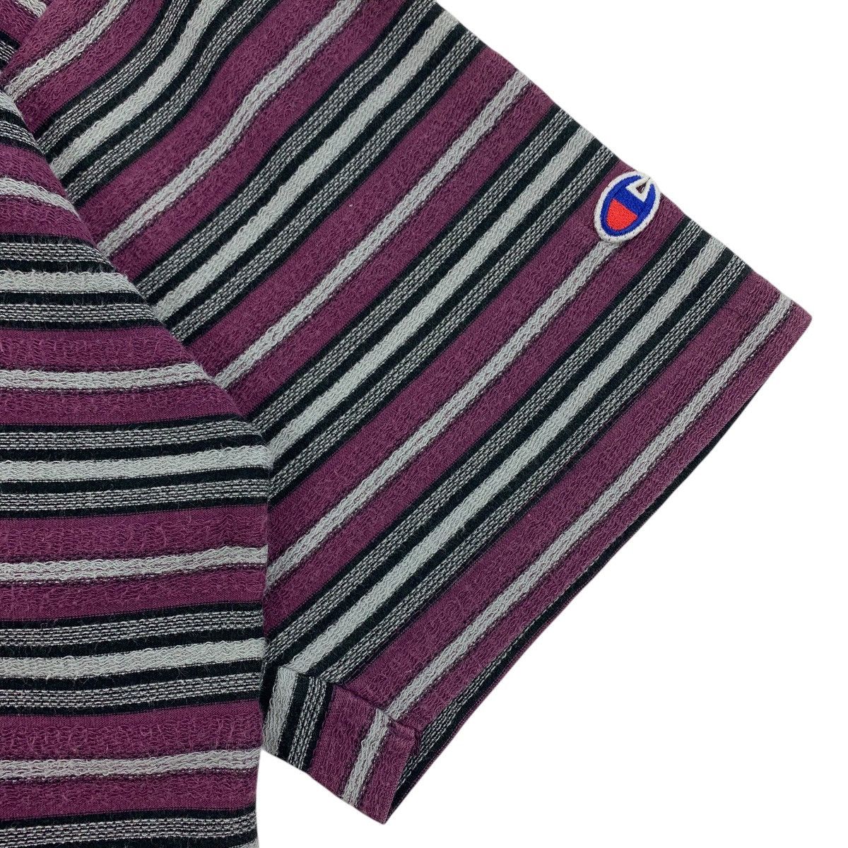 Champion × Vintage Vintage CHAMPION Stripe tee Size US L / EU 52-54 / 3 - 6 Thumbnail