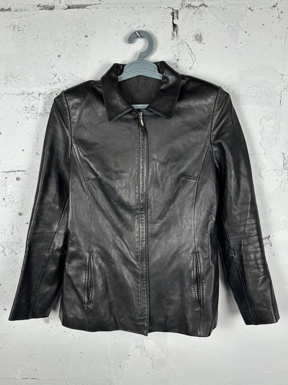 Leather Vintage Avantgarde Biker Cropped Leather Jacket Size US S / EU 44-46 / 1 - 2 Thumbnail