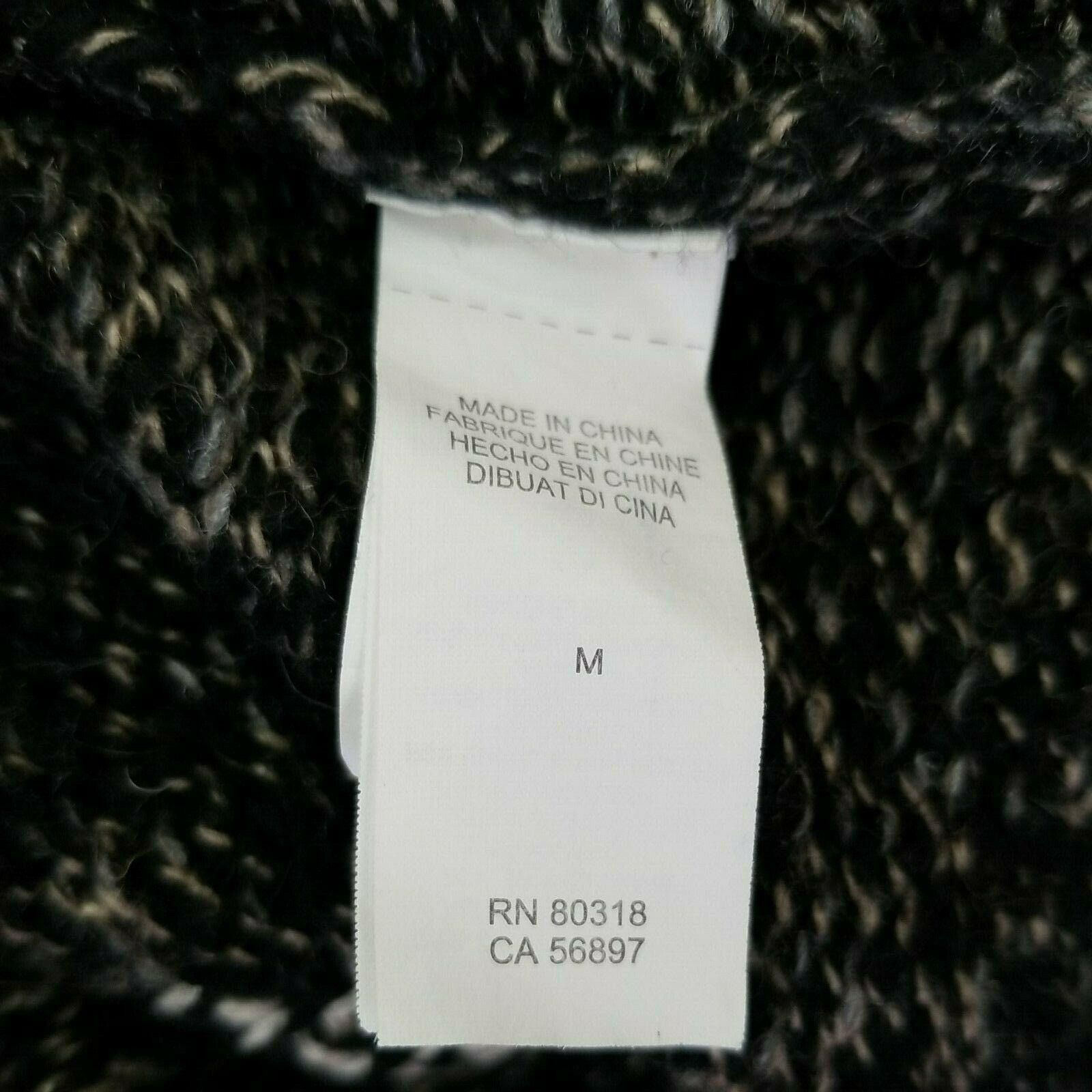 Lucky Brand Lucky Brand M STARGAZER Open Cardigan Knit Ikat Marled Herri Size M / US 6-8 / IT 42-44 - 6 Thumbnail