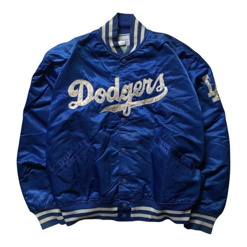 MLB VINTAGE 90s LA DODGERS BOMBER JACKET Size US L / EU 52-54 / 3 - 1 Thumbnail