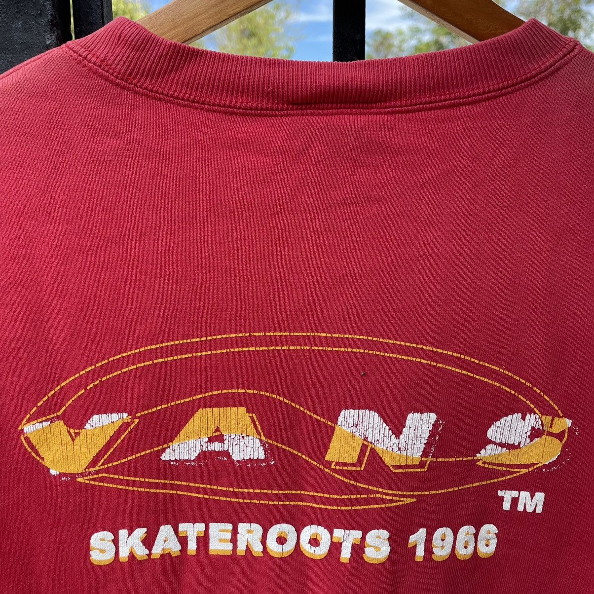 Vans 🔥Vintage 90s Vans Skateboard Big Logo Distress Sweatshirts Size US S / EU 44-46 / 1 - 3 Thumbnail