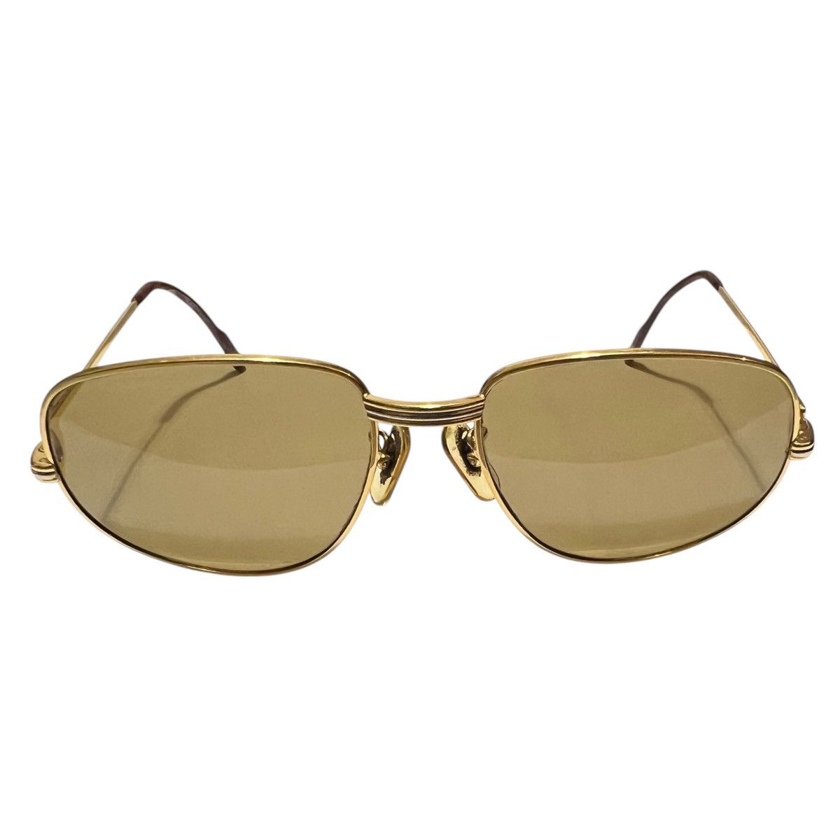 Cartier Cartier Vintage Trinity Gold Flame Sunglasses Size ONE SIZE - 6 Thumbnail