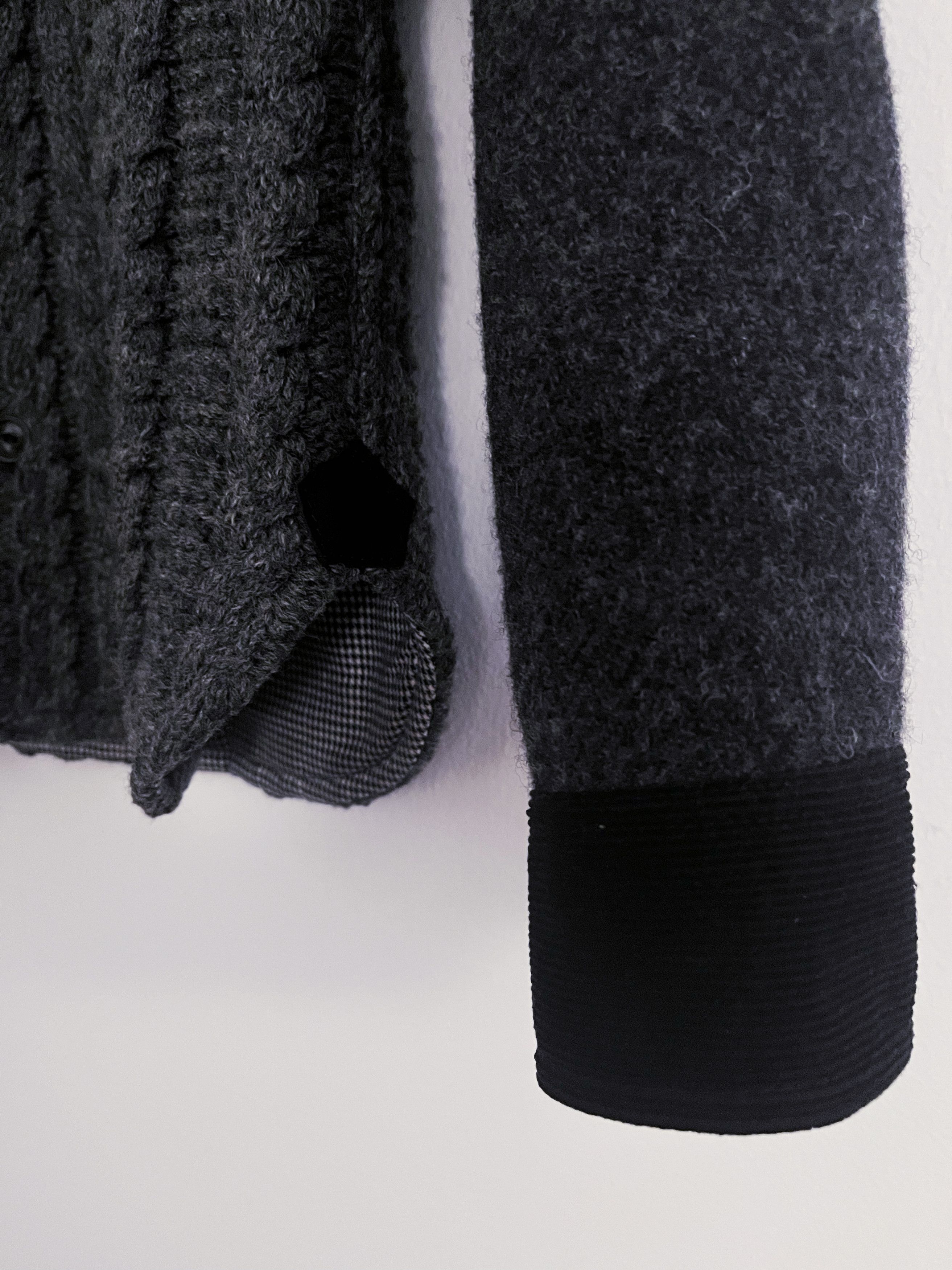 Comme des Garcons Junya Watanabe MAN - Padded wool shirt Size US M / EU 48-50 / 2 - 8 Thumbnail