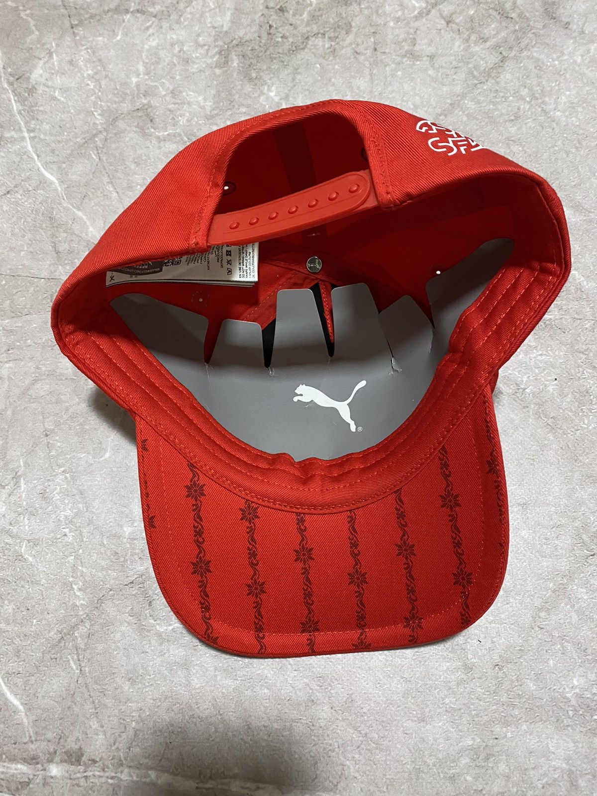 Puma Puma Switzerland Swiss National Football Soccer Team Red Cap Size ONE SIZE - 5 Thumbnail