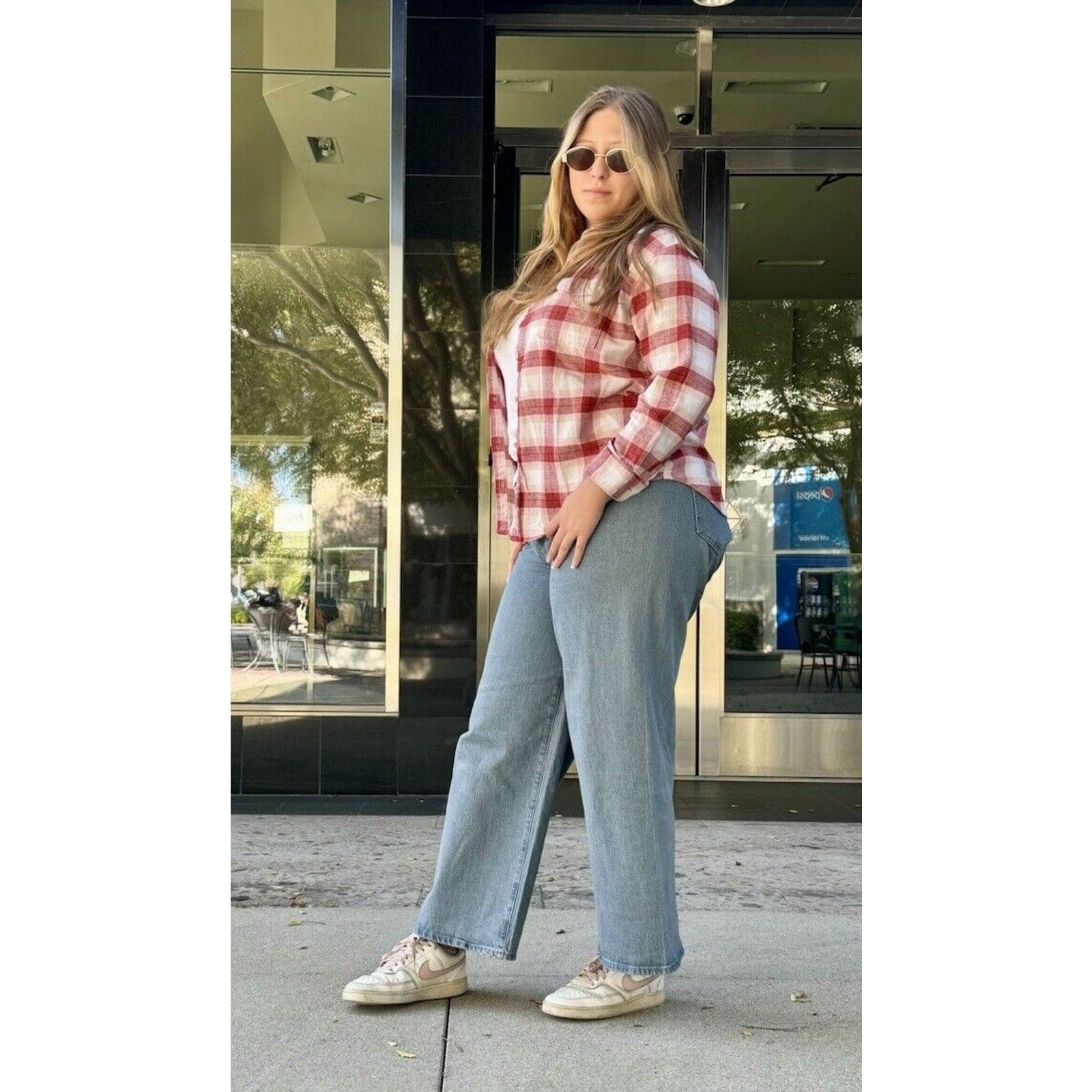 Other DOJA CAT Plaid Flannel Retro Rap Hip Hop Plaid Flannel Shirt Size L / US 10 / IT 46 - 3 Thumbnail