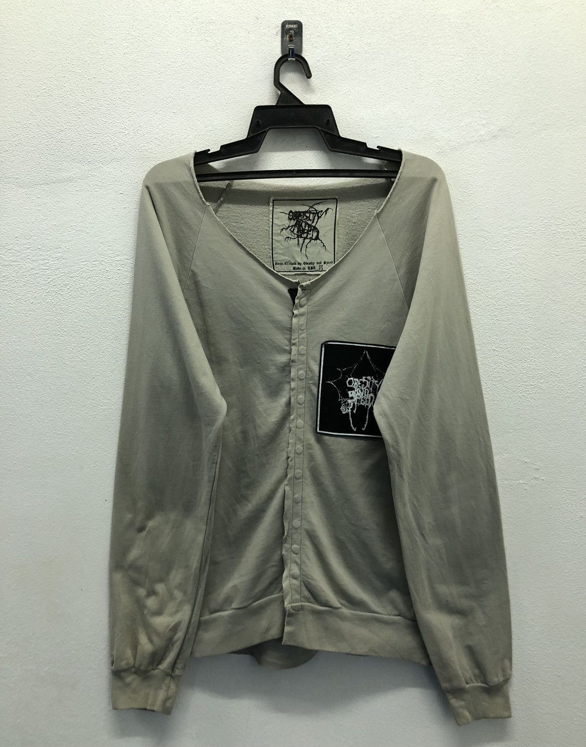 Vintage Vintage Hand Crafted By Obesity And Speed Made In Usa Shirt Size US M / EU 48-50 / 2 - 1 Thumbnail