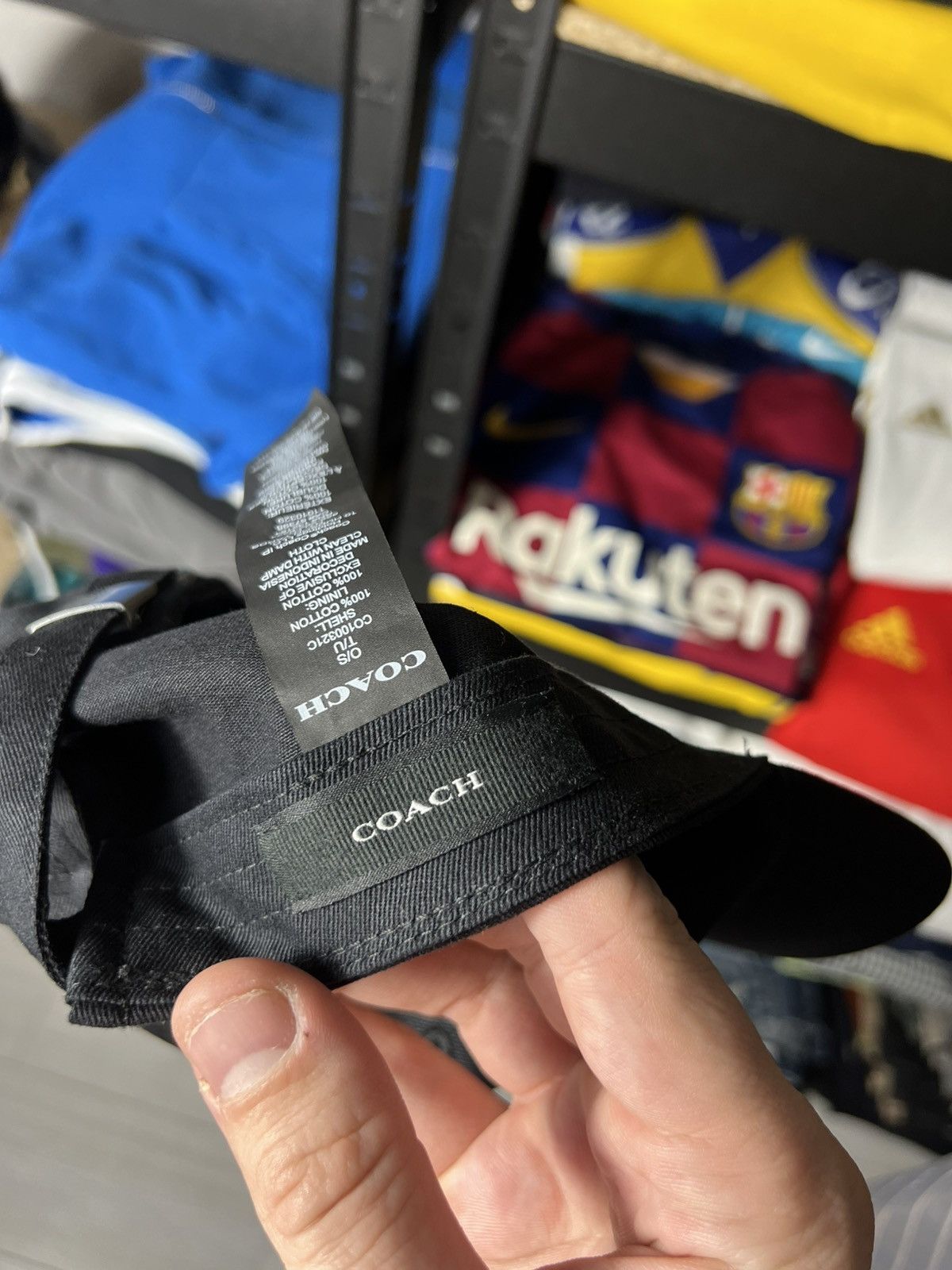 Coach 🔥 Coach Black Logo Cap — Embroidered (One Size) Size ONE SIZE - 7 Thumbnail
