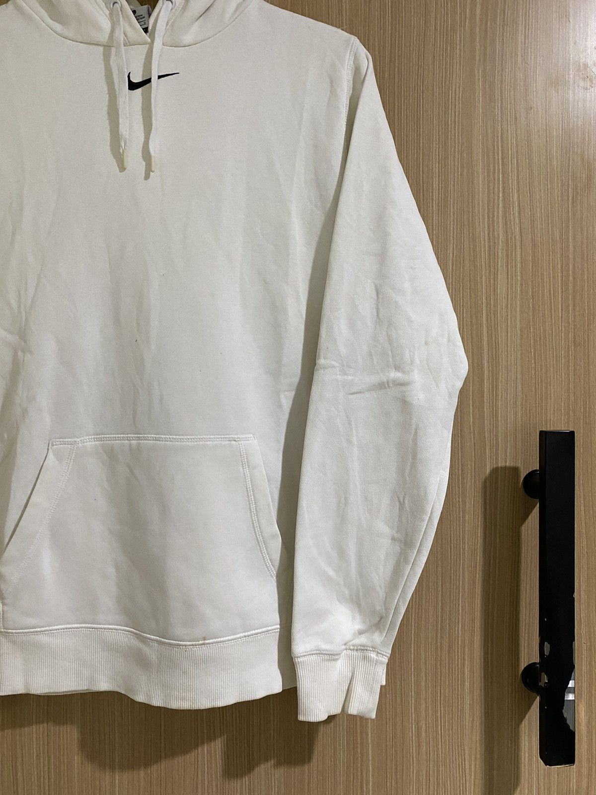 Nike × Vintage nike center white hoodie eminem used Size US L / EU 52-54 / 3 - 4 Thumbnail