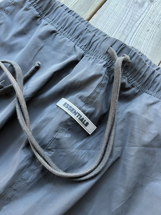 Fear of God Fear Of God Essentials Black Reflective Track Pants Grailed