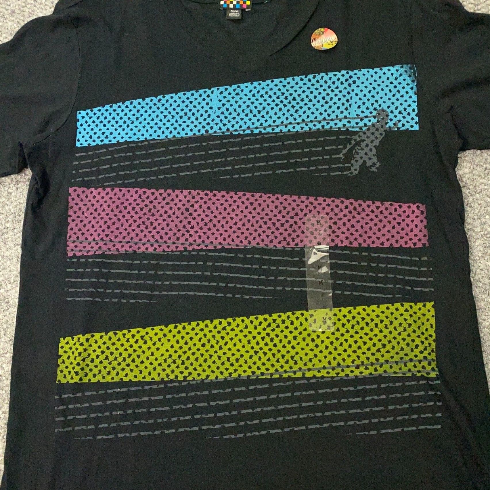 Quiksilver Quiksilver Shirt Mens Medium Black V-Neck Beach Surf T-Shirt 90s Style Mens Size US M / EU 48-50 / 2 - 3 Thumbnail