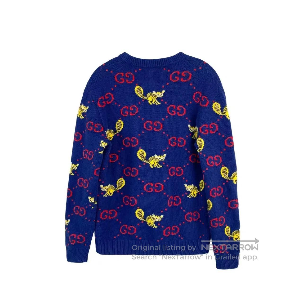 Gucci Guicci Old flower sweater| Size XS / US 0-2 / IT 36-38 - 2 Thumbnail