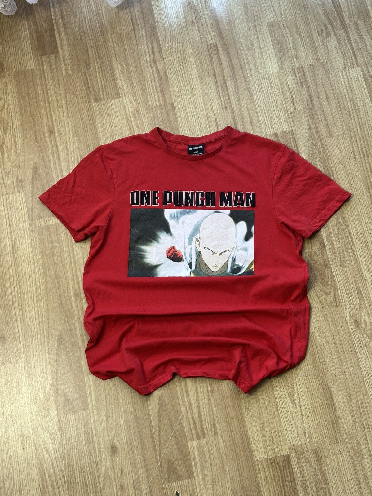Anime 🔥 One Punch Man Anime Japan T Shirt Manga Naruto Evangelion Size US L / EU 52-54 / 3 - 1 Thumbnail