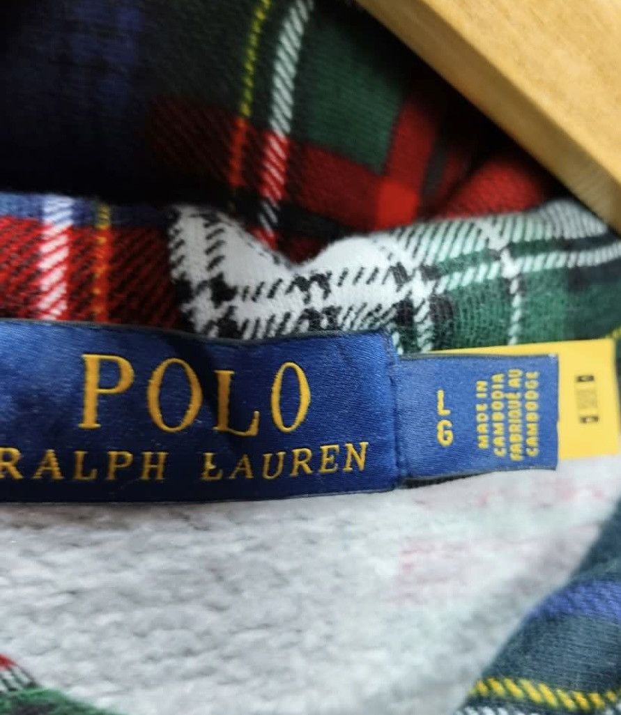 Polo Ralph Lauren Polo Ralph Lauren Plaid Multicolor Hoodie Size US L / EU 52-54 / 3 - 2 Thumbnail